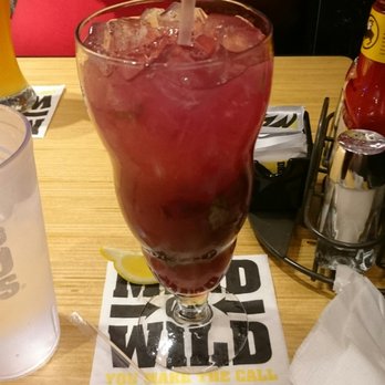 Buffalo Wild Wings - Blueberry splash with mint - Sports Bars Near Me - Bronx, New York