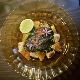 Black Cod A L'Ananas Black Cod A L'Ananas
