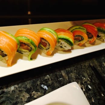 Genki Ya - Rich salmon roll - Sushi Bars Near Me - Brookline, Massachusetts Genki Ya - Rich salmon roll - Sushi Bars Near Me - Brookline, Massachusetts