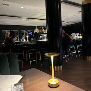 BLVD Steak - View of the bar from our table. - Steakhouses Near Me - Sherman Oaks, California