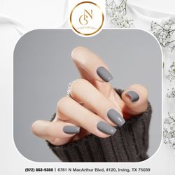 Grand Nail Salon - Elegance redefined. These neutral nails are sophisticated and timeless. Less is definitely more.