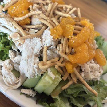 The Goat & Vine - Soy Sesame Chicken Salad. The dressing was delicious!!!!!! - Pizza Near Me - Temecula, California The Goat & Vine - Soy Sesame Chicken Salad. The dressing was delicious!!!!!! - Pizza Near Me - Temecula, California
