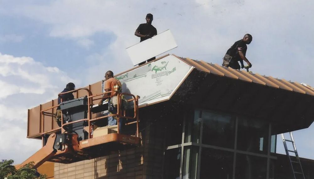Slide of Johnson's Roofing Service