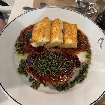 Bluebird - Côtelette de Porc Poêlée - French Near Me - Chapel Hill, North Carolina