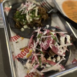 Taco Rock - Barbacoa taco and land & sea taco!