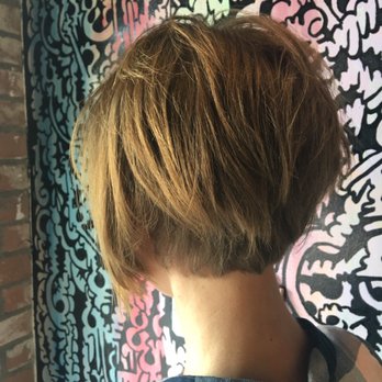 Deep Ellum Hair Studio - The final product (we modeled lol). - Hair Salons Near Me - Dallas, Texas