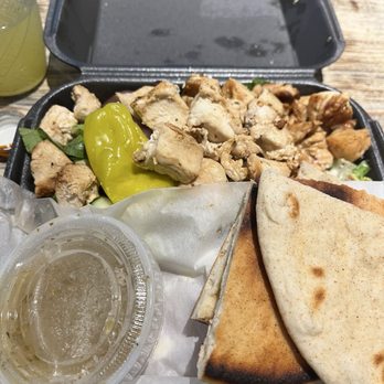 Grecian Gyro - Grecian Salad w/ Meat - Greek Near Me - Atlanta, Georgia