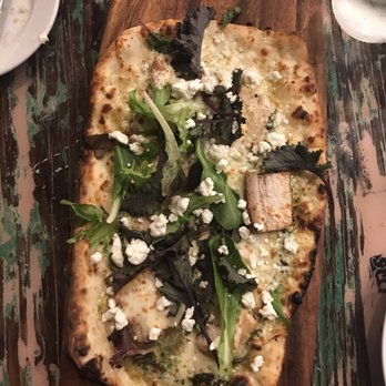 Farmer's Table - Pork belly flat bread - New American Near Me - La Mesa, California Farmer's Table - Pork belly flat bread - New American Near Me - La Mesa, California