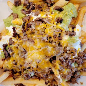 Raliberto's Taco Shop - a close up of a tray of fries - Tacos Near Me - Redding, California