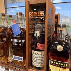 Fine Wine & Good Spirits - Premium Collection - Bookers on the shelf!