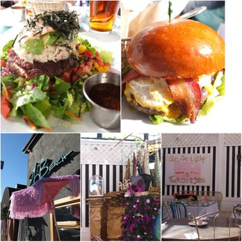 26 Beach Restaurant - Chef Katsu's Original California Roll Hamburger on Green and Brunch Burger - New American Near Me - Venice, California