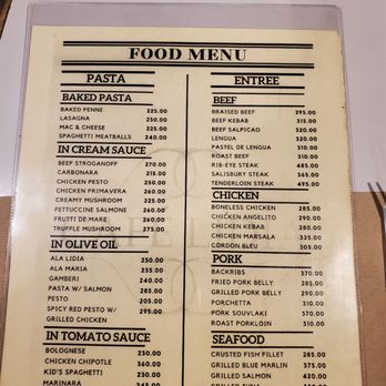 Cafe Lidia - Italian Near Me - Marikina, NCR