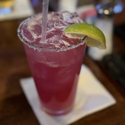 Barnfire Mesquite Grill - Prickly pear margarita