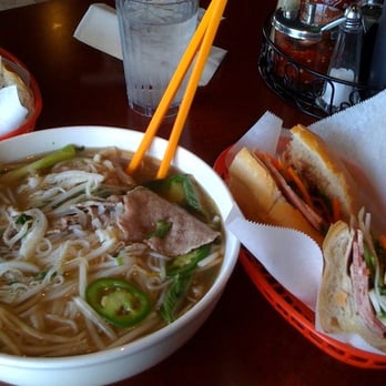 Saigon Bistro - #35 pho w/ tripe added and #1 banh mi - Vietnamese Near Me - Concord, California Saigon Bistro - #35 pho w/ tripe added and #1 banh mi - Vietnamese Near Me - Concord, California