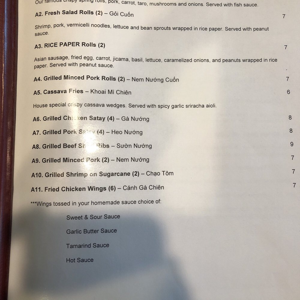 Rice Paper - Appetizers - Vietnamese Near Me - High Point, North Carolina