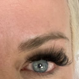 This is immediately after getting them done. Looks nothing like their beautiful pictures on their website!! This is immediately after getting them done. Looks nothing like their beautiful pictures on their website!!