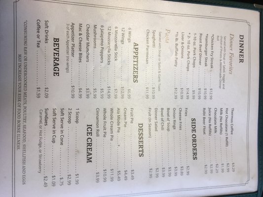 Menu photo 6 Cowboy Cafe Lyman, WY Menu photo 6 Cowboy Cafe Lyman, WY