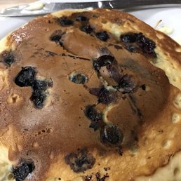 Hot delicious blueberry pancakes Hot delicious blueberry pancakes