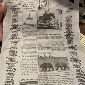Black Bear Diner Fresno - Just wasn't feeling the newspaper menu. - Diners Near Me - Fresno, California Black Bear Diner Fresno - Just wasn't feeling the newspaper menu. - Diners Near Me - Fresno, California