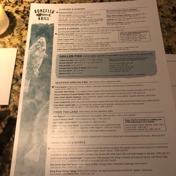 Bonefish Grill - Last minute adjustment to the plan - Seafood Near Me - Iselin, New Jersey