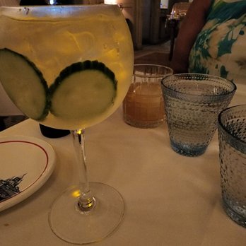 Benoit - Vent Frais Cucumber infused gin, sparkling wine, elderflower, lemon - French Near Me - New York, New York