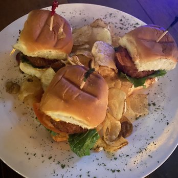 Thirsty Hound Drinkery - Crab cake sliders - Beer Bar Near Me - University Place, Washington Thirsty Hound Drinkery - Crab cake sliders - Beer Bar Near Me - University Place, Washington