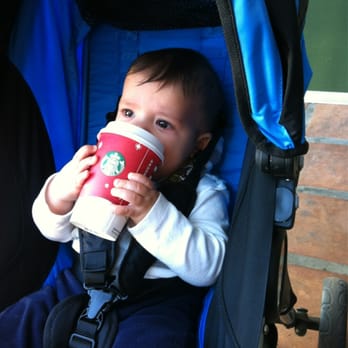 Starbucks - They start 'em early... - Coffee & Tea Near Me - Ventura, California