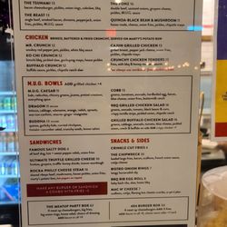 The Meat Up Grill - Menu