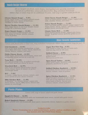 Menu photo 2 Carolina's Diner Greensboro, NC Menu photo 2 Carolina's Diner Greensboro, NC