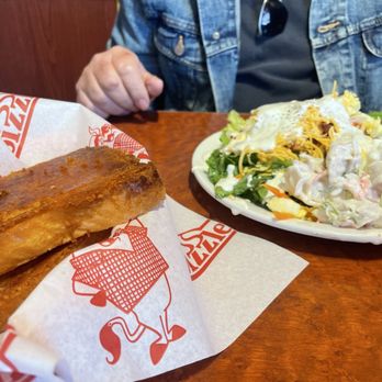 Sizzler - Salad bar selection & their famous Cheese Toast! - Seafood Near Me - Bellflower, California Sizzler - Salad bar selection & their famous Cheese Toast! - Seafood Near Me - Bellflower, California