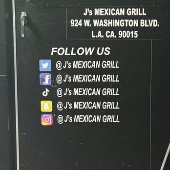 J’s mexican grill - Sign - Mexican Near Me - Los Angeles, California J’s mexican grill - Sign - Mexican Near Me - Los Angeles, California