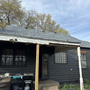 R Deleon Roofing - Back porch repaired. I do think it's fixed. - Roofing Near Me R Deleon Roofing - Back porch repaired. I do think it's fixed. - Roofing Near Me