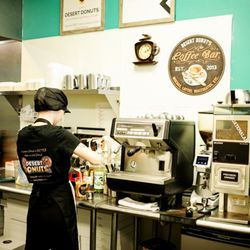 Desert Donuts - Desert Donuts staff in action