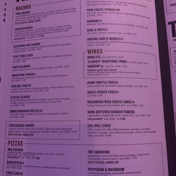 Yard House - App menu - New American Near Me - Orlando, Florida