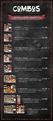 Menu photo 7 Sushi World Restaurant Edmundston, NB Menu photo 7 Sushi World Restaurant Edmundston, NB