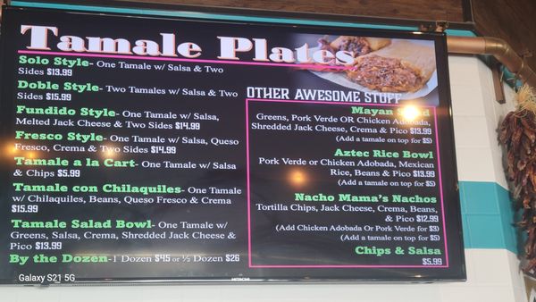 Menu photo 4 The Tamale Store Phoenix, AZ Menu photo 4 The Tamale Store Phoenix, AZ