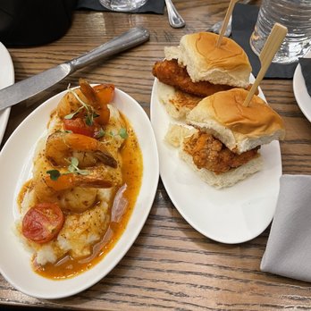 18th & 21st - Shrimp and grits, mini chicken sandwiches. - Cocktail Bars Near Me - Columbia, Maryland 18th & 21st - Shrimp and grits, mini chicken sandwiches. - Cocktail Bars Near Me - Columbia, Maryland