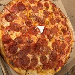 Regina Pizzeria - Delicious pepperoni pizza.
