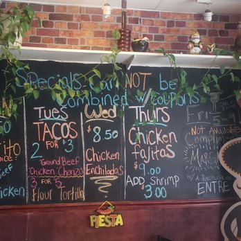 Mexico Lindo - Daily Specials - Mexican Near Me - Bethlehem, Pennsylvania