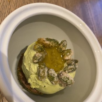 Apolonia - Pistachio dessert. WOW just amazing - Modern European Near Me - Chicago, Illinois