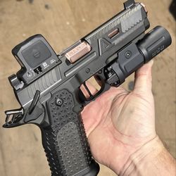 Manzano Munitions - Agency Arms Alias with Trijicon RCR and Modlite PL350