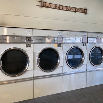 Sierra Suds - Bank of broken dryers - Laundry Services Near Me - Oakhurst, California