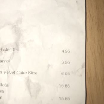 Carlo's Bakery - Everything was a waste of money except the Lobster Tail! - Bakeries Near Me - Hoboken, New Jersey