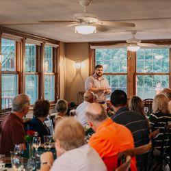 Doukenie Winery - Tasting Room Manager during The Ripening Wine Dinner.