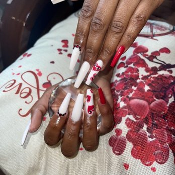 Kim's Nails - Coffin valentines nails - Nail Salons Near Me - El Centro, California Kim's Nails - Coffin valentines nails - Nail Salons Near Me - El Centro, California