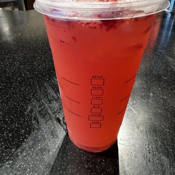 Starbucks - Strawberry refresher - Coffee & Tea Near Me - Poughkeepsie, New York