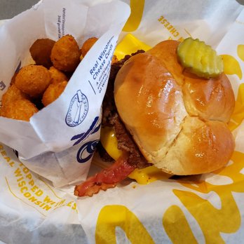 Culver's - Classic double with bacon and cheese curds - Burgers Near Me - Summerville, South Carolina Culver's - Classic double with bacon and cheese curds - Burgers Near Me - Summerville, South Carolina