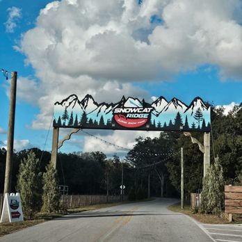 Snowcat Ridge - Entrance - Tubing Near Me - Dade City, Florida