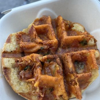 Nirvana Soul Coffee - Bagel Bite: cheese, chives, bacon. - Cafes Near Me - San Francisco, California