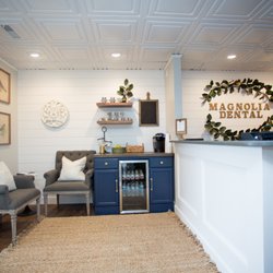 Magnolia Dental - Waiting Room - Complimentary Beverage Station
